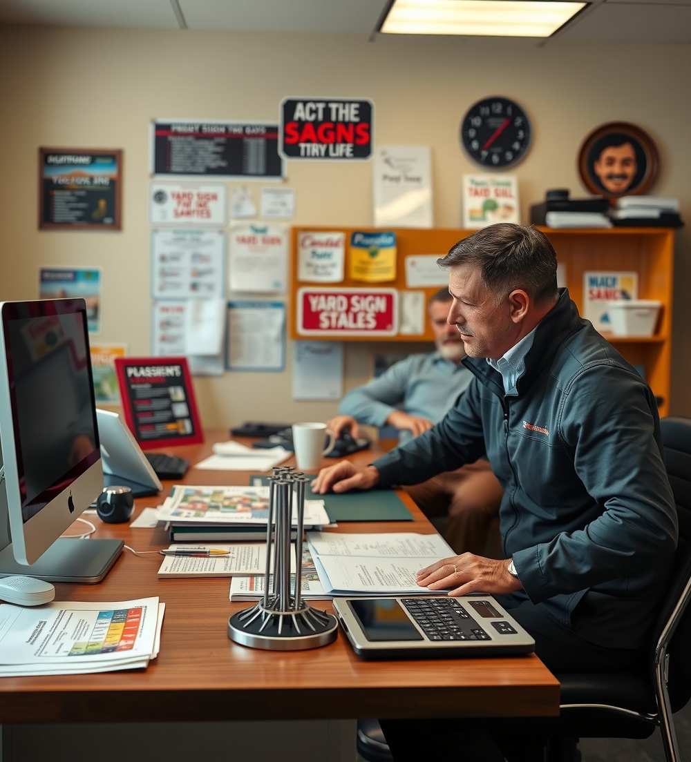 Preparation visual for Yard Signs Tallahassee Guide