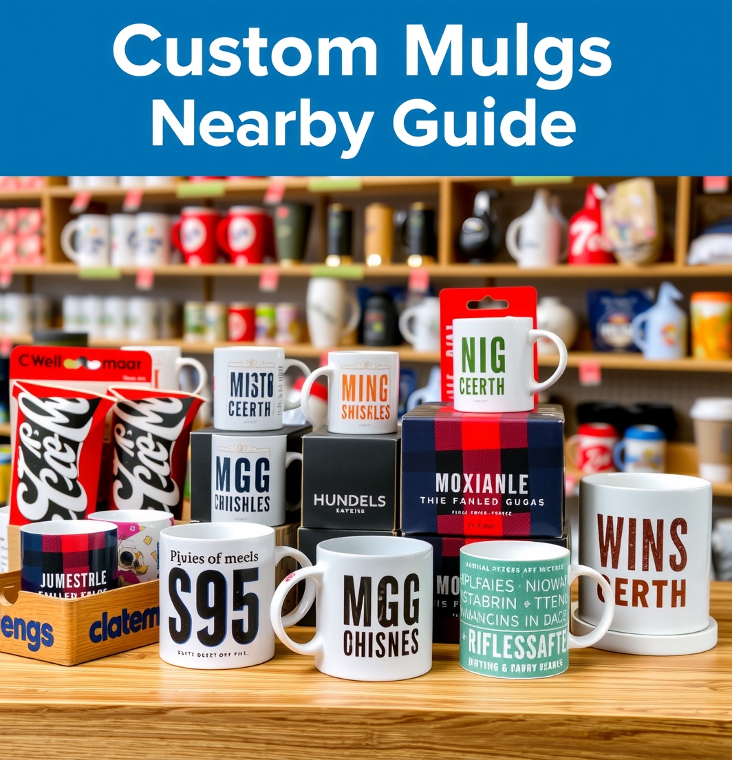 Checklist for Custom Mugs Nearby Guide