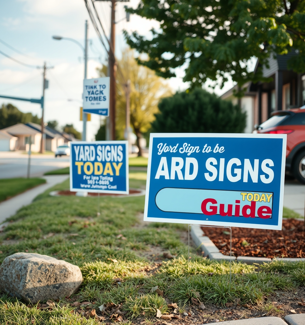 Yard Signs Today Guide