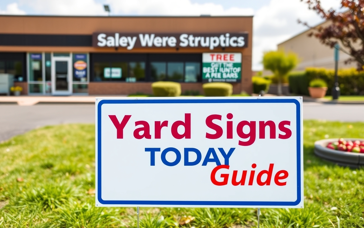 Evaluating the best Yard Signs Today Guide environment