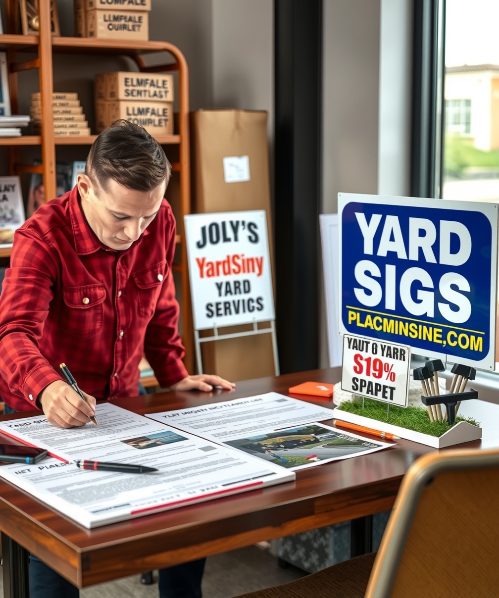 Preparation visual for Yard Signs Today Guide