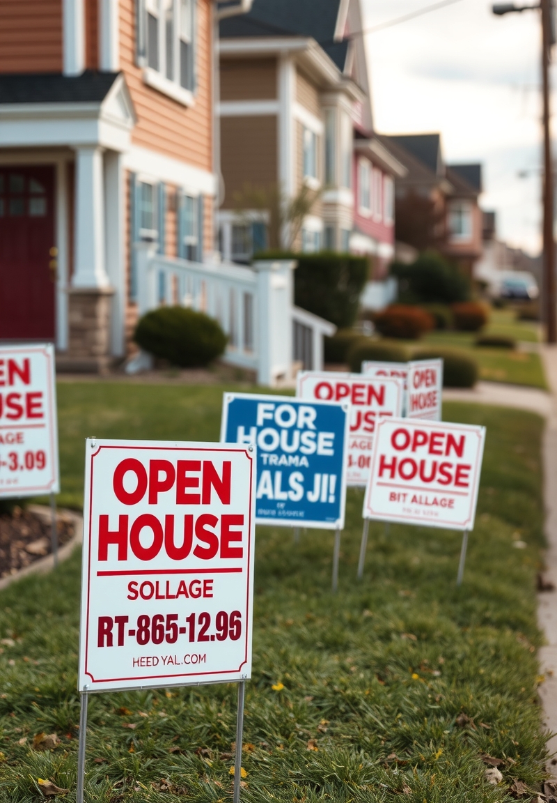 Open House Yard Signs Guide