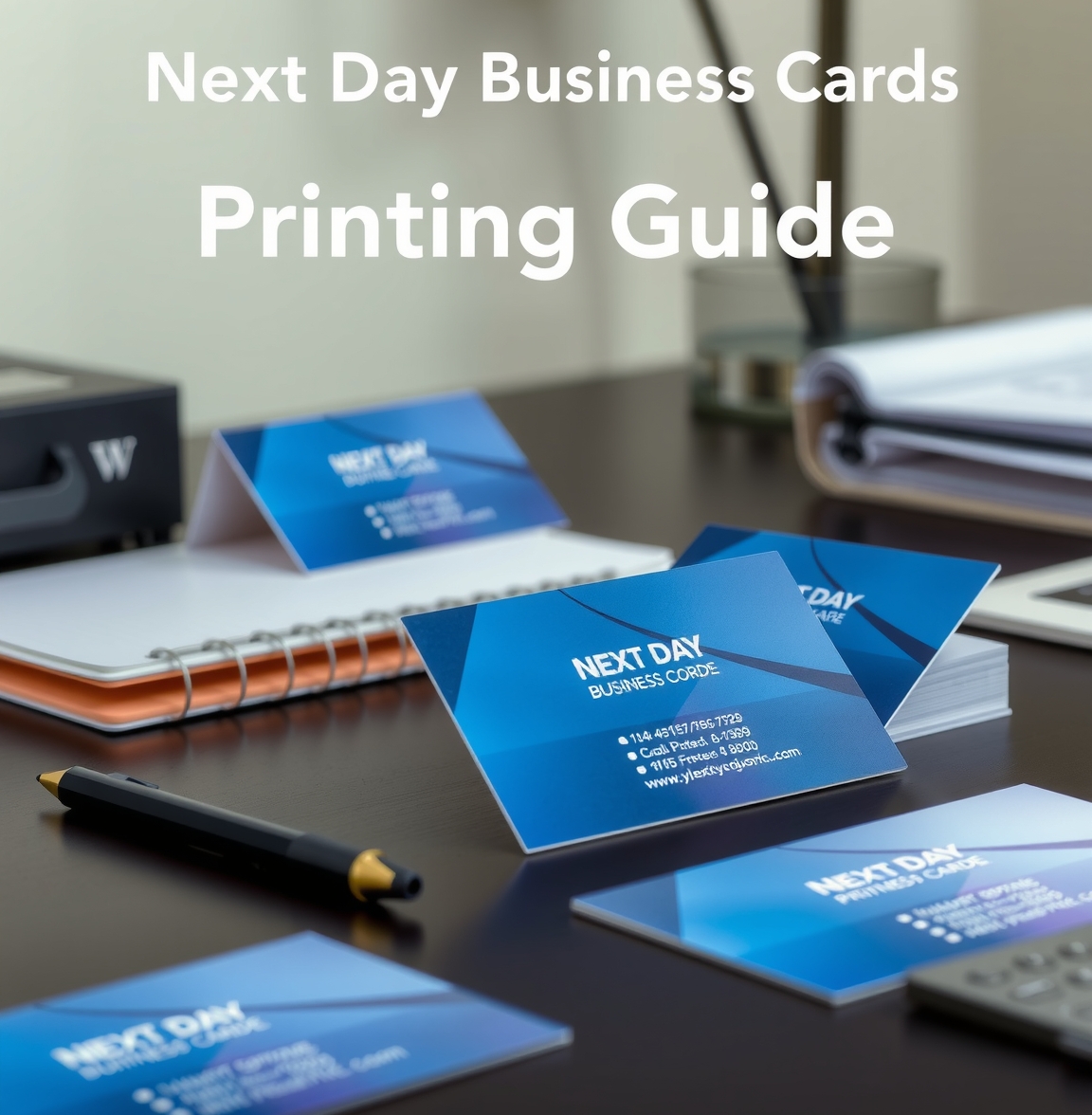 Checklist for Next Day Business Cards Printing Guide