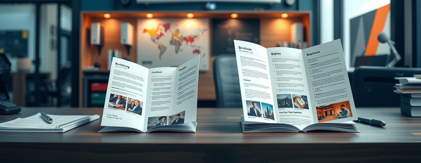 Evaluating the best Business Brochure Printing Guide environment
