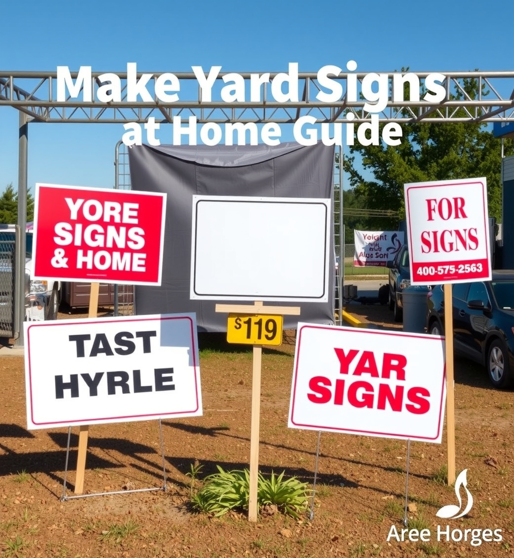 Evaluating the best Make Yard Signs at Home Guide environment