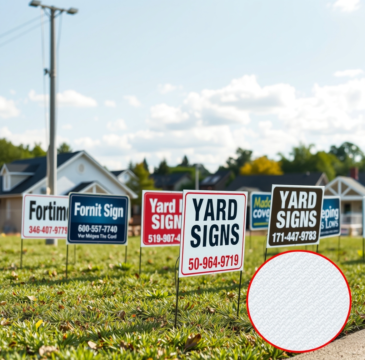 Quality check visual for Make Yard Signs at Home Guide