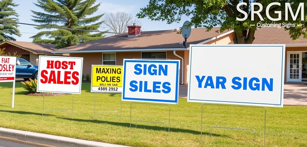 Evaluating the best Custom Double Sided Yard Signs Guide environment