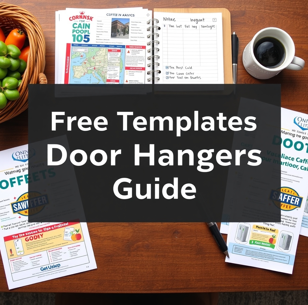 Evaluating the best Free Template for Door Hangers Guide environment