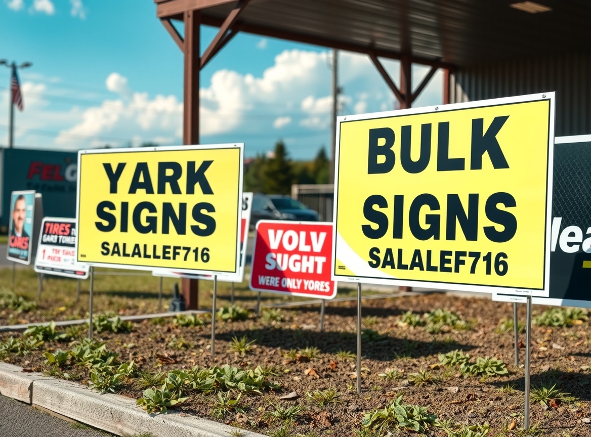 Evaluating the best Bulk Yard Signs with Stakes Guide environment