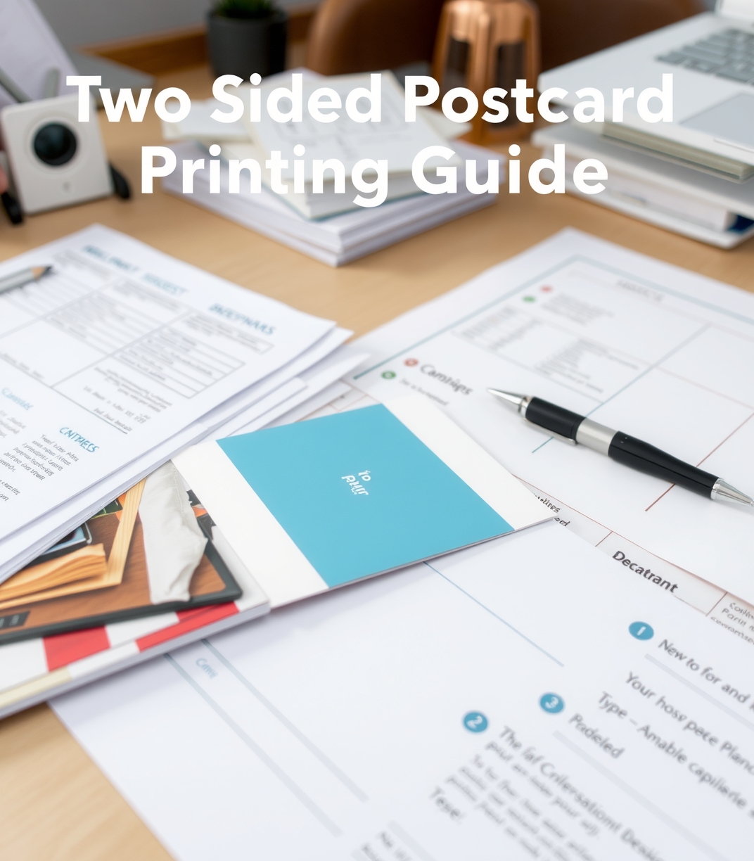 Checklist for Two Sided Postcard Printing Guide