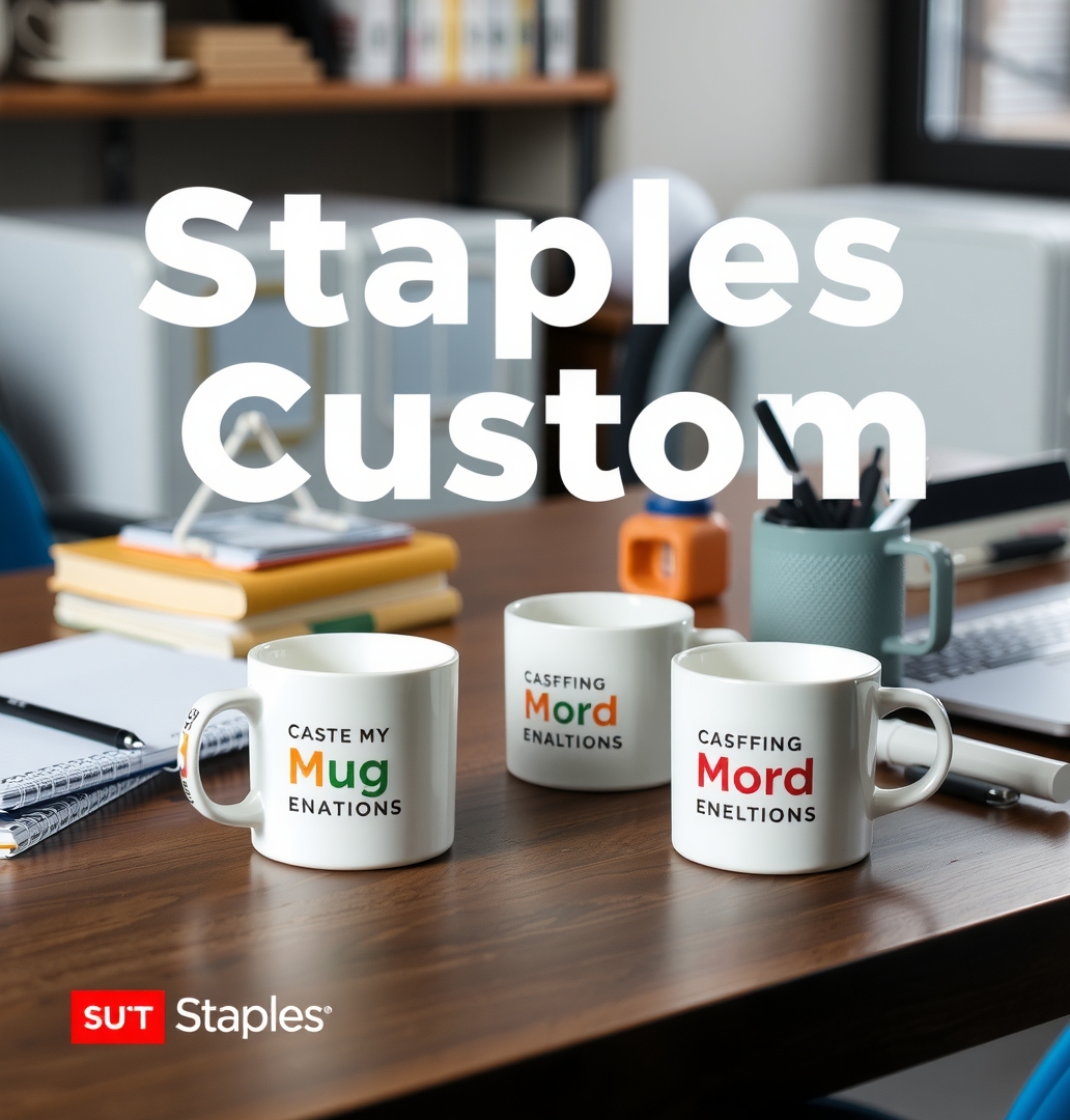 Preparation visual for Staples Custom Mugs Guide