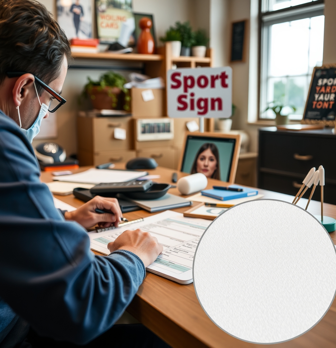 Preparation visual for Sport Yard Signs Guide