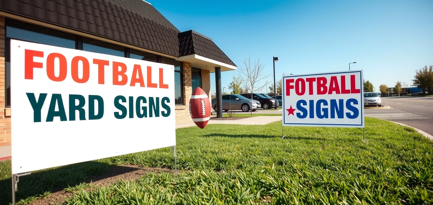 Checklist for Football Yard Signs Guide