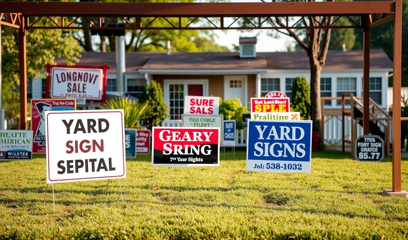 Quality check visual for Where to Have Yard Signs Made Near Me Guide