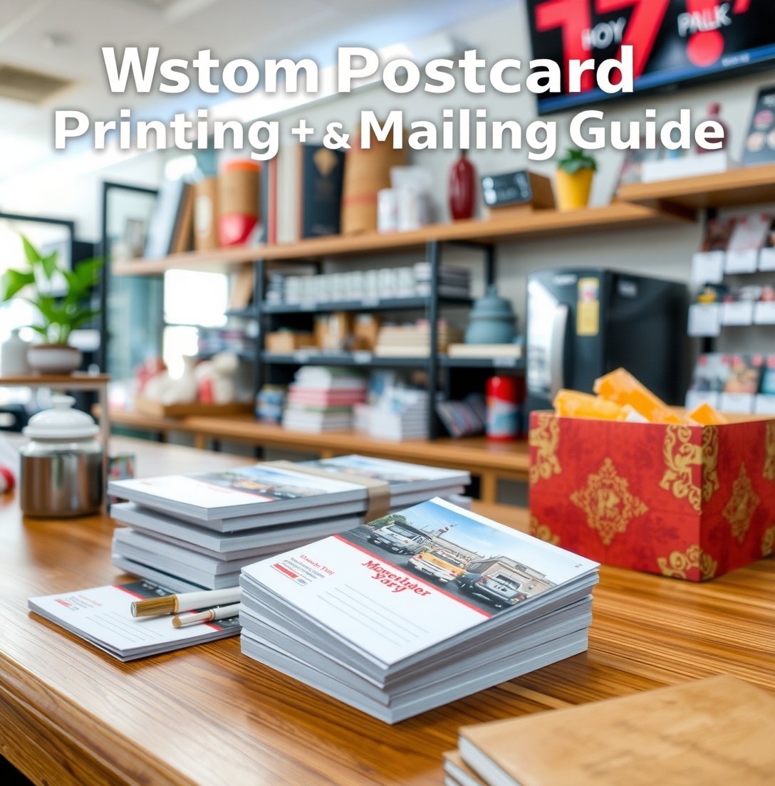 Checklist for Custom Postcard Printing and Mailing Guide