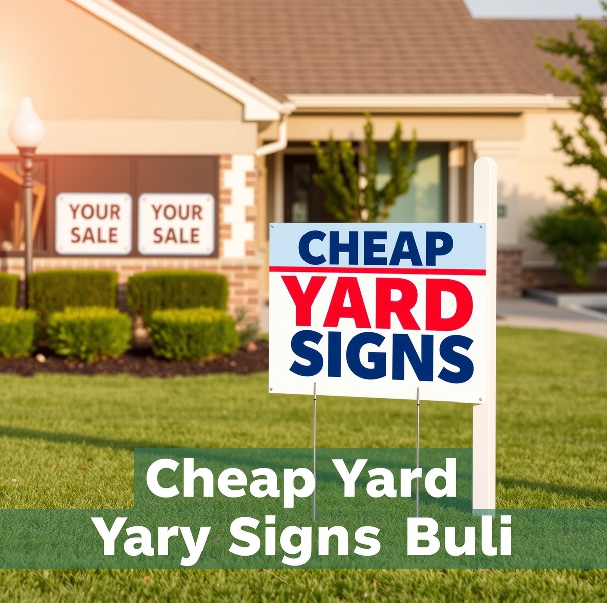 Checklist for Cheap Yard Signs Bulk