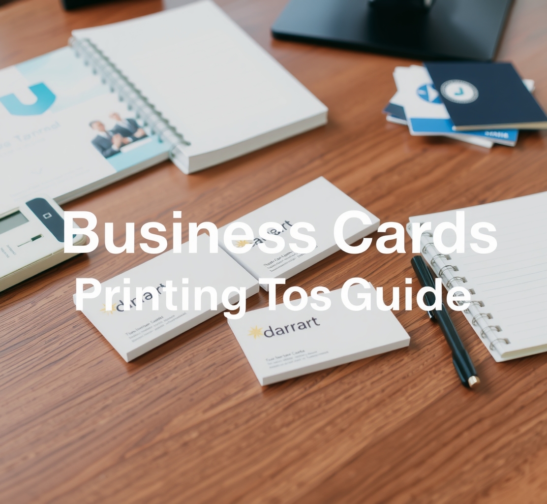 Preparation visual for Business Cards Printing Toronto Guide
