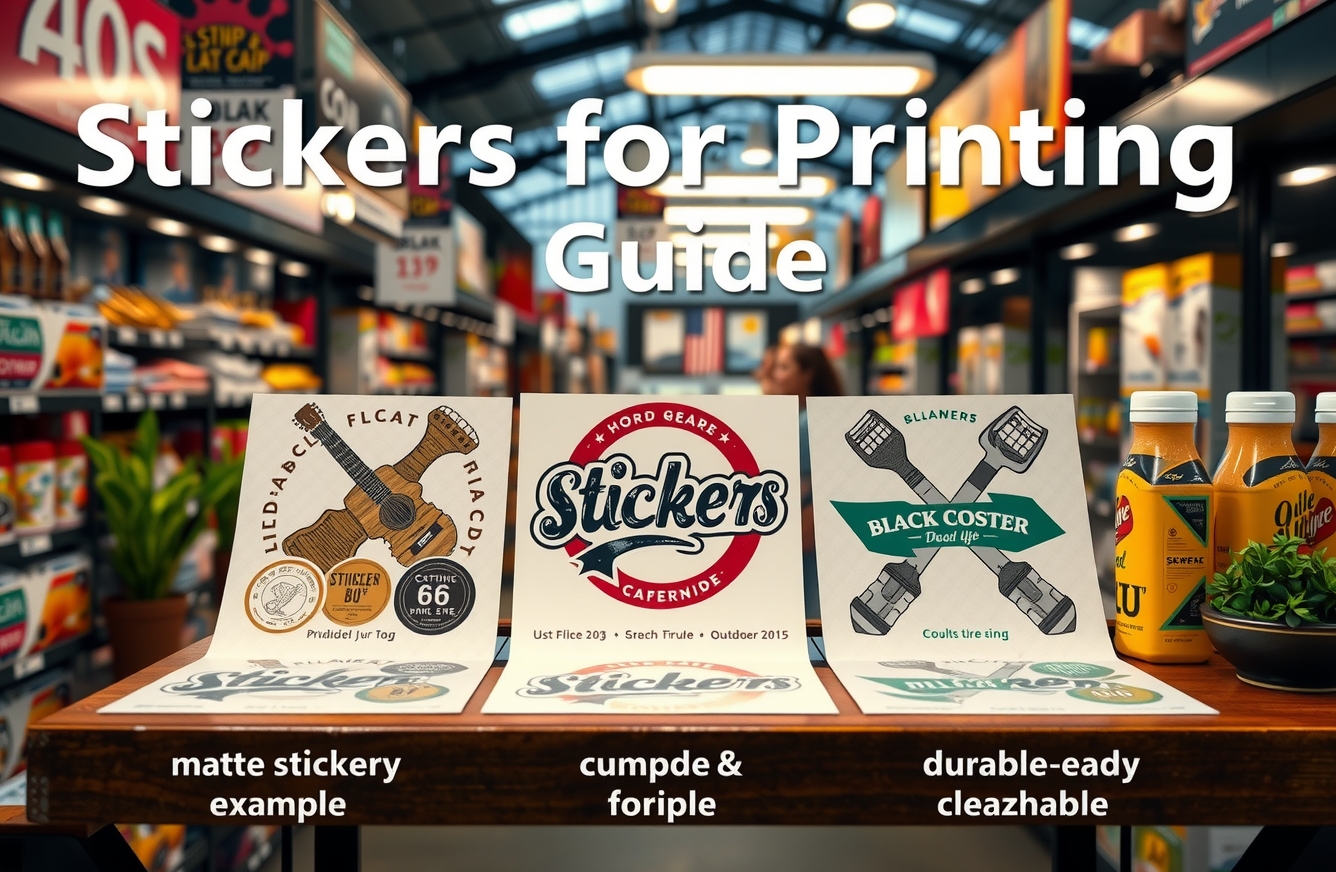 Checklist for Stickers for Printing Guide