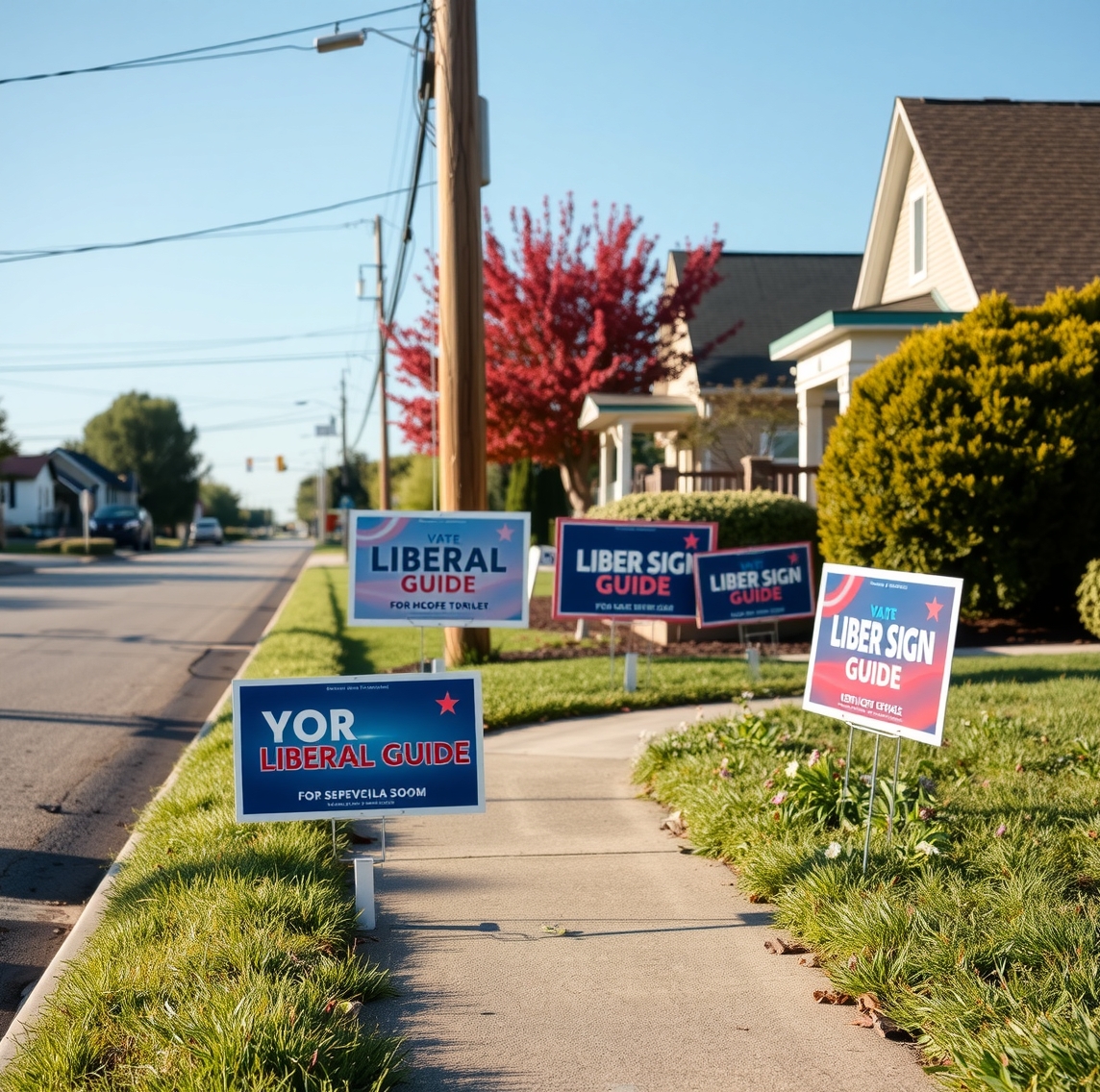 Yard Signs Liberal Guide
