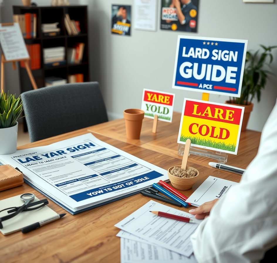 Quality check visual for Yard Signs Liberal Guide