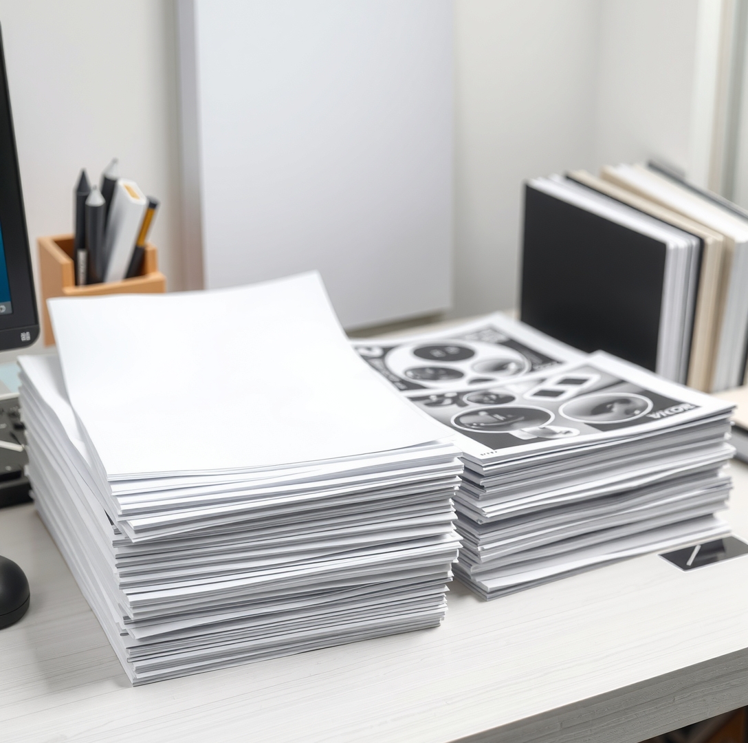 Preparation visual for Color Copies Printing Services