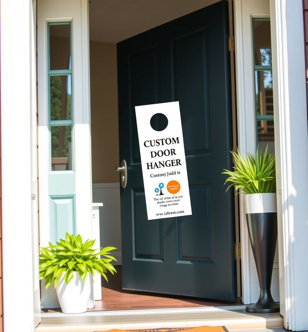 Checklist for Custom Door Hangers Near Me Guide