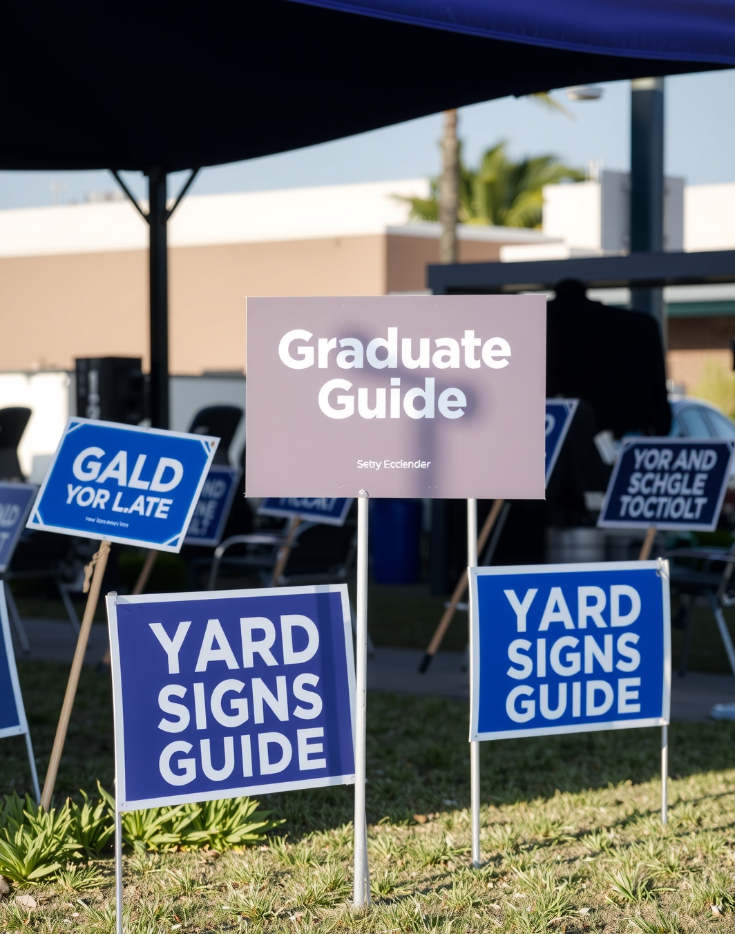 Evaluating the best Yard Signs for Graduate Guide environment
