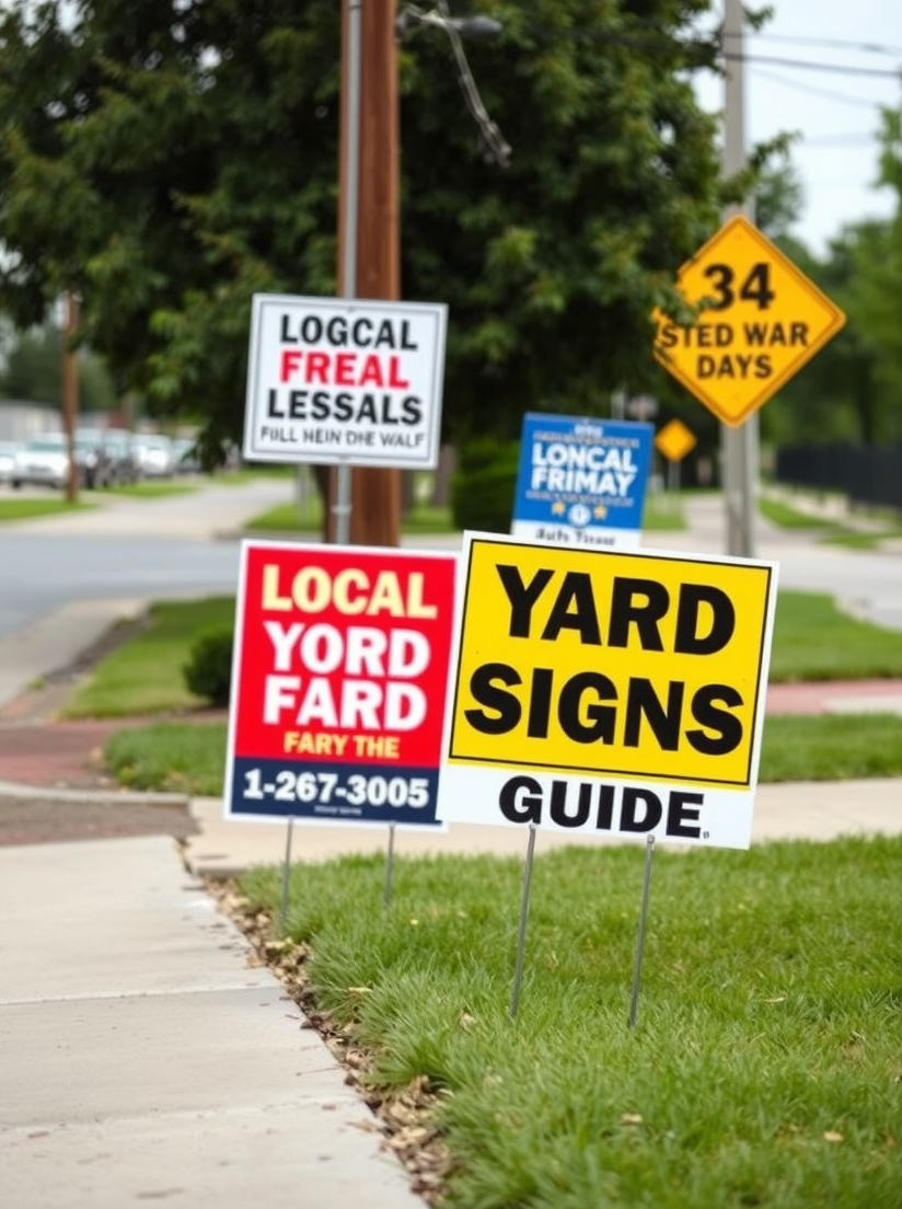 Local Yard Signs Guide
