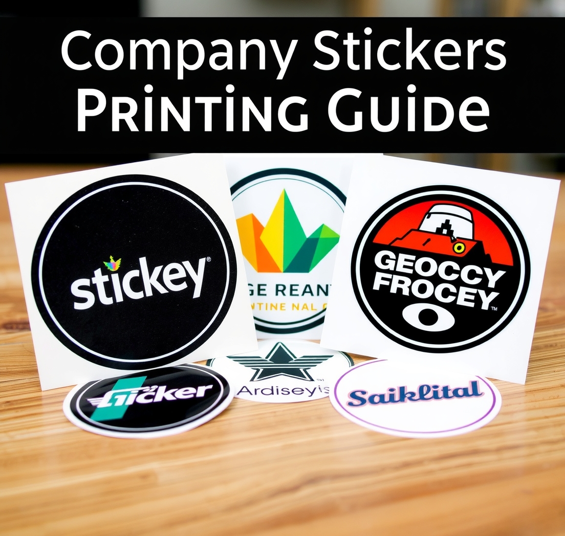 Checklist for Company Logo Stickers Printing Guide