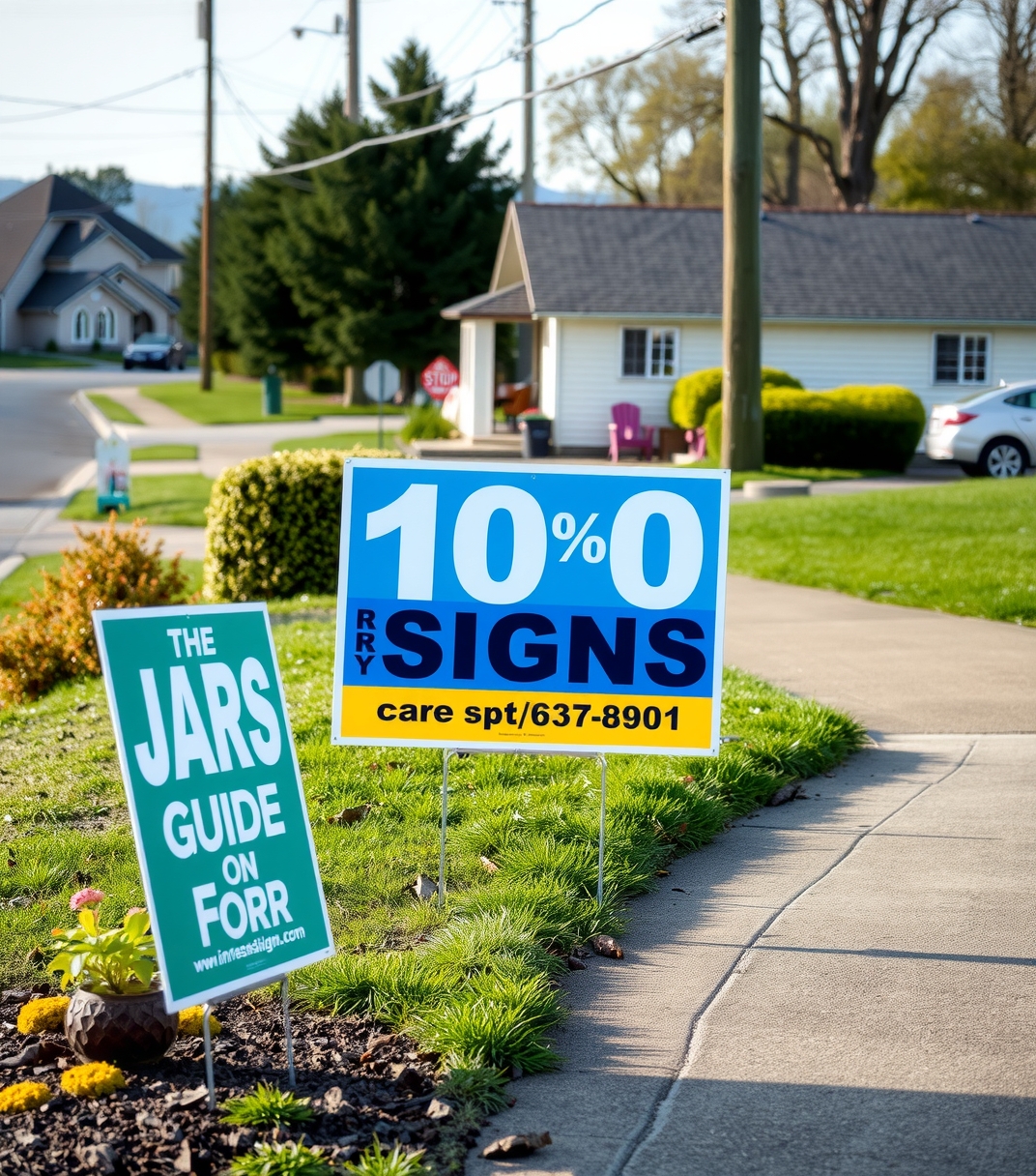 100 Yard Signs Guide