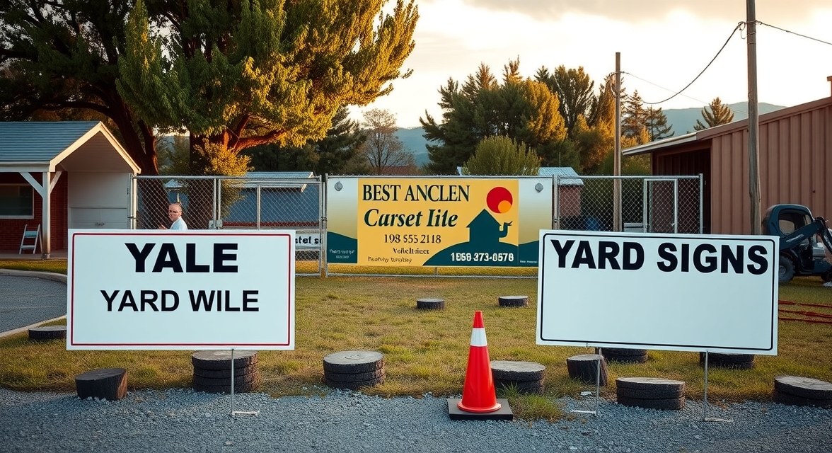 Preparation visual for 100 Yard Signs Guide