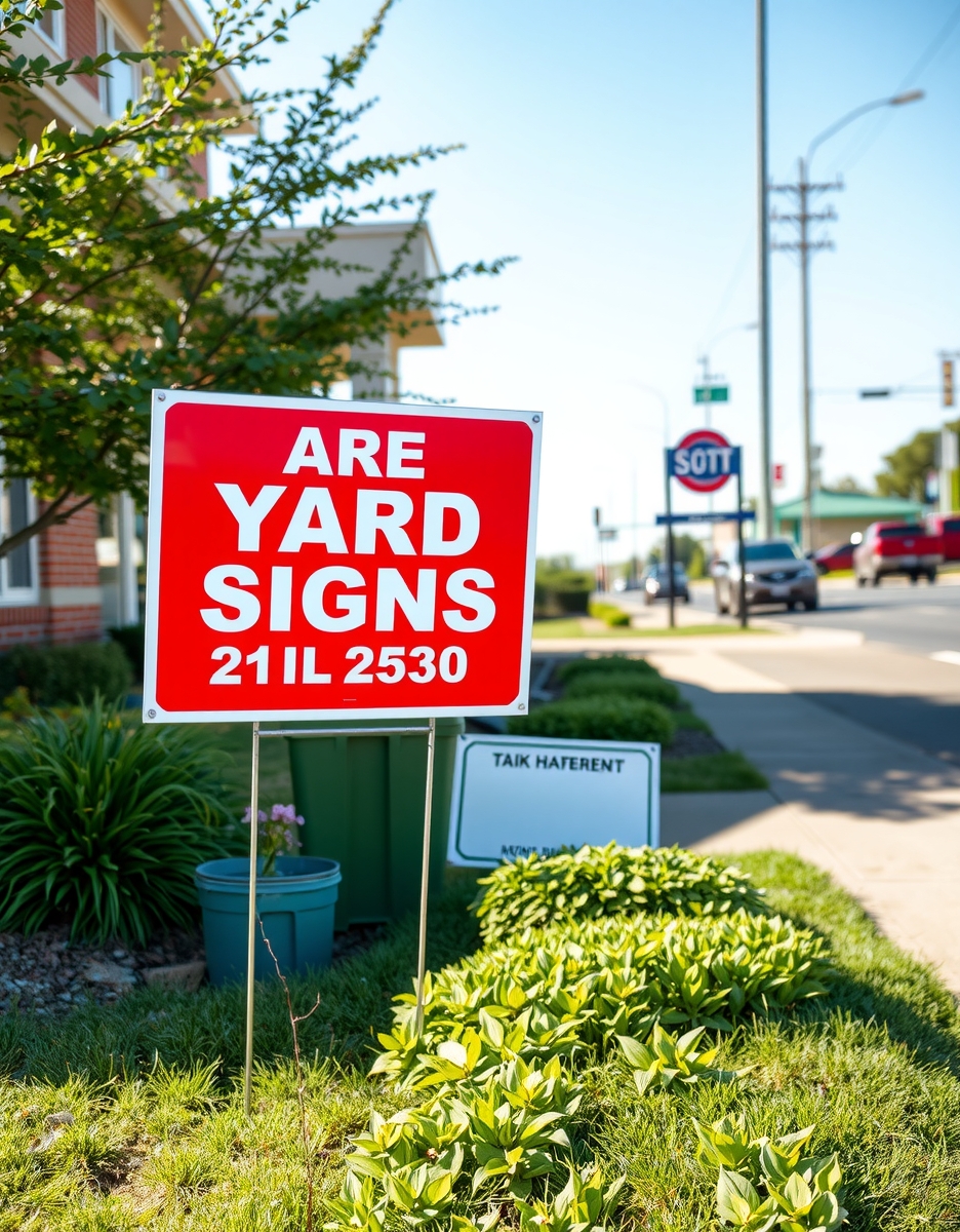 Evaluating the best Are Yard Signs Effective for Business Guide environment