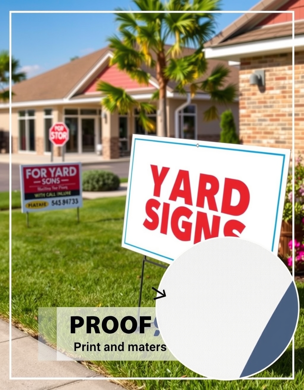 Quality check visual for Are Yard Signs Effective for Business Guide