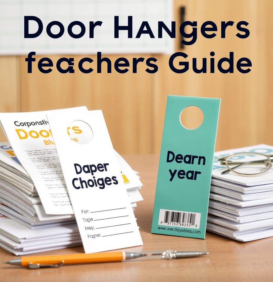 Door Hangers for Teachers Guide
