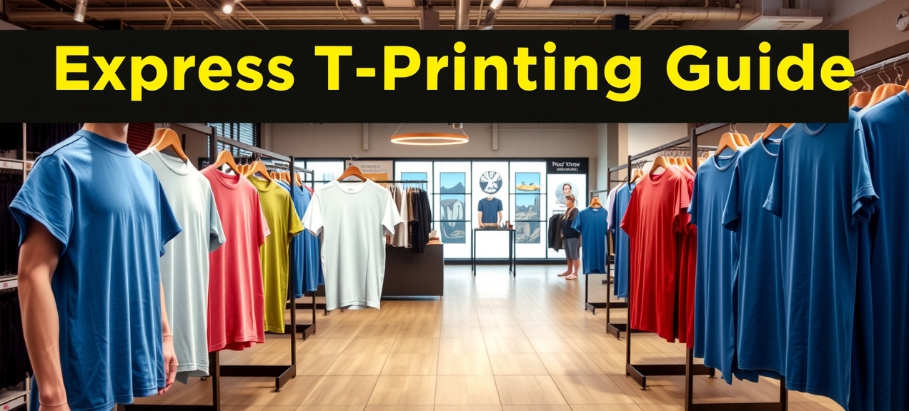 Checklist for Express Tshirt Printing Guide