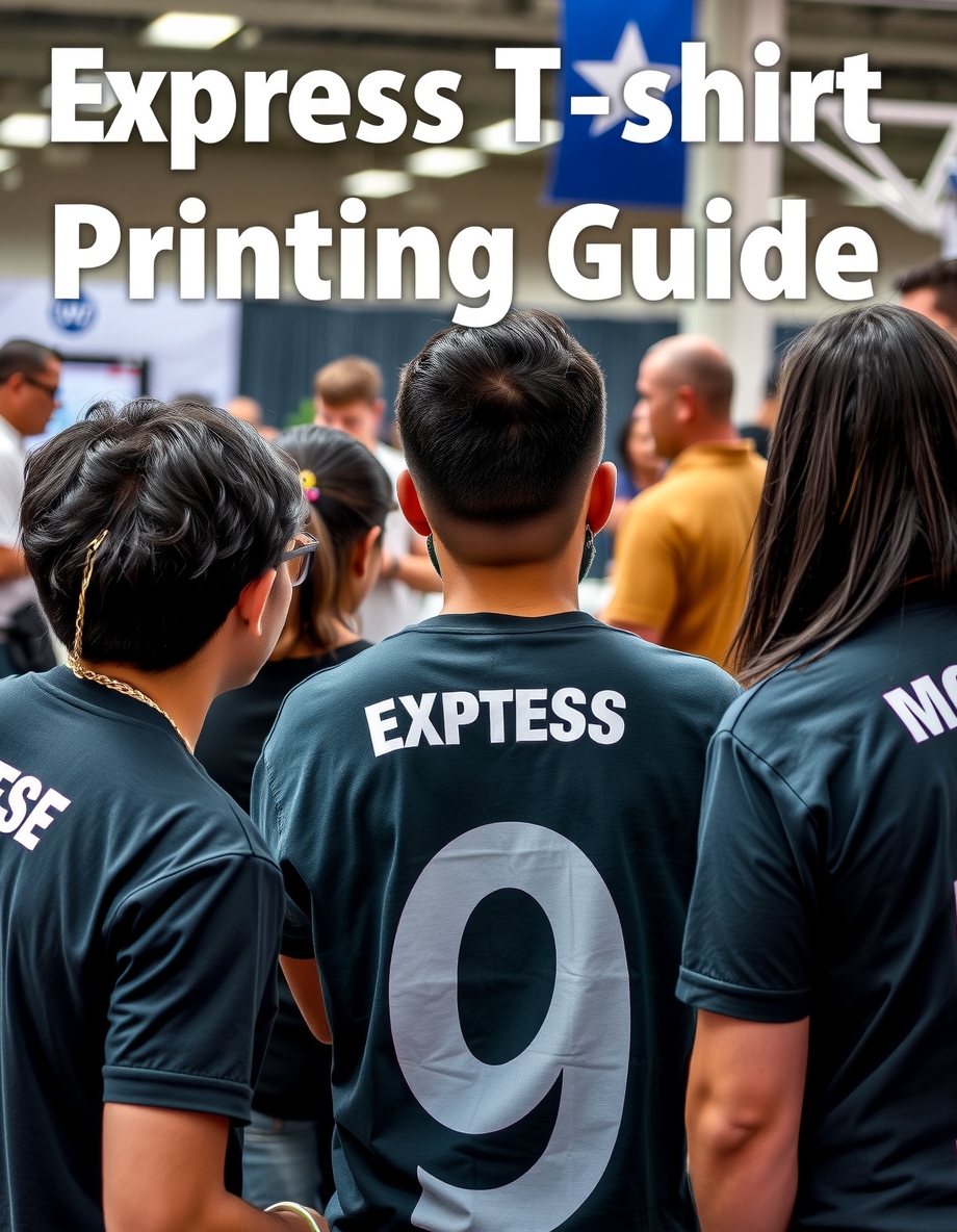 Preparation visual for Express Tshirt Printing Guide