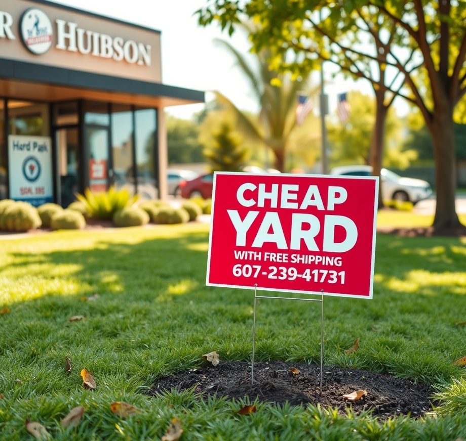 Evaluating the best Cheap Yard Signs with Free Shipping environment