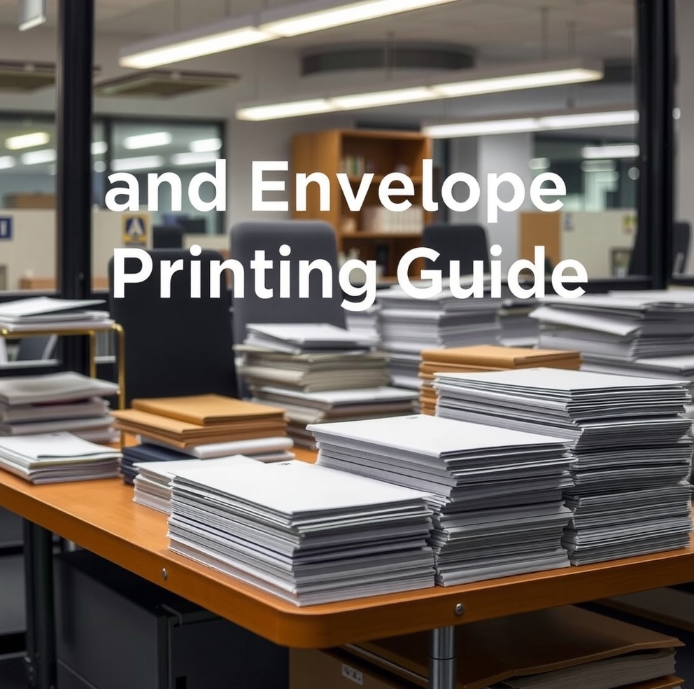 Checklist for Letterhead and Envelope Printing​ Guide
