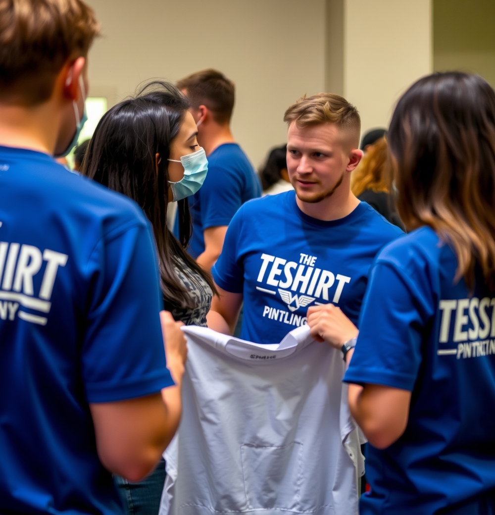 Preparation visual for Tshirt Printing Philadelphia Guide