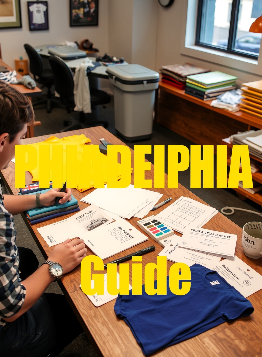 Quality check visual for Tshirt Printing Philadelphia Guide
