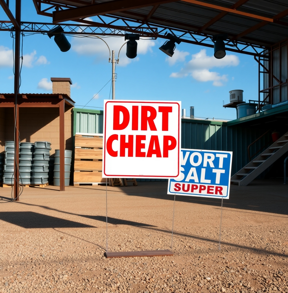 Evaluating the best Dirt Cheap Yard Signs environment