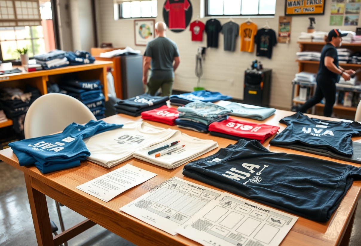 Preparation visual for Tshirt Printing Portland Guide