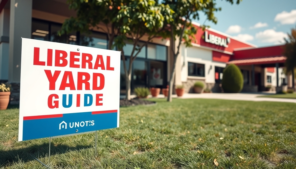 Checklist for Liberal Yard Signs Guide
