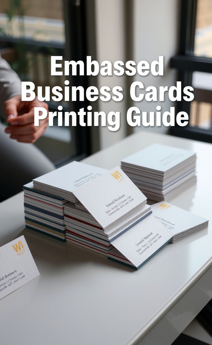 Embossed Business Cards Printing Guide