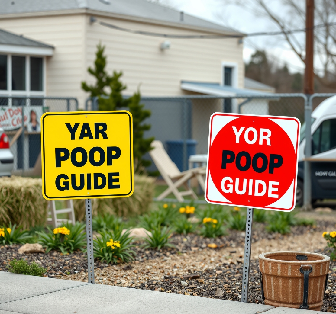 Evaluating the best Yard Signs for Dog Poop Guide environment