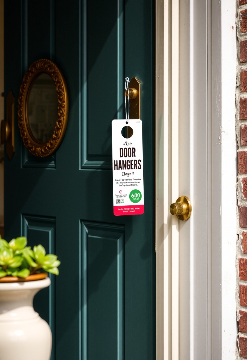 Checklist for Are Door Hangers Illegal Guide