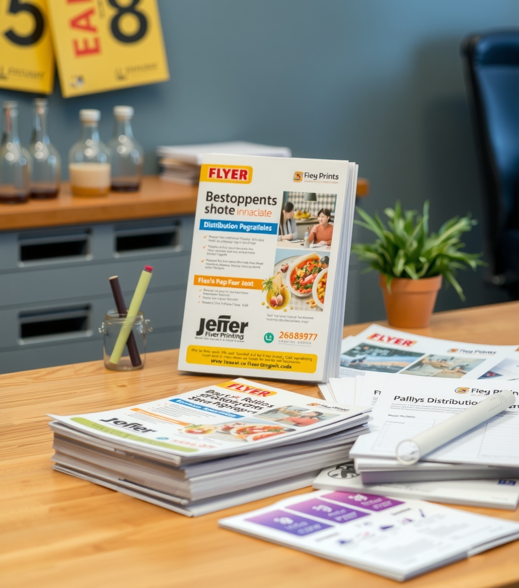 Quality check visual for Flyer Printing Singapore Guide