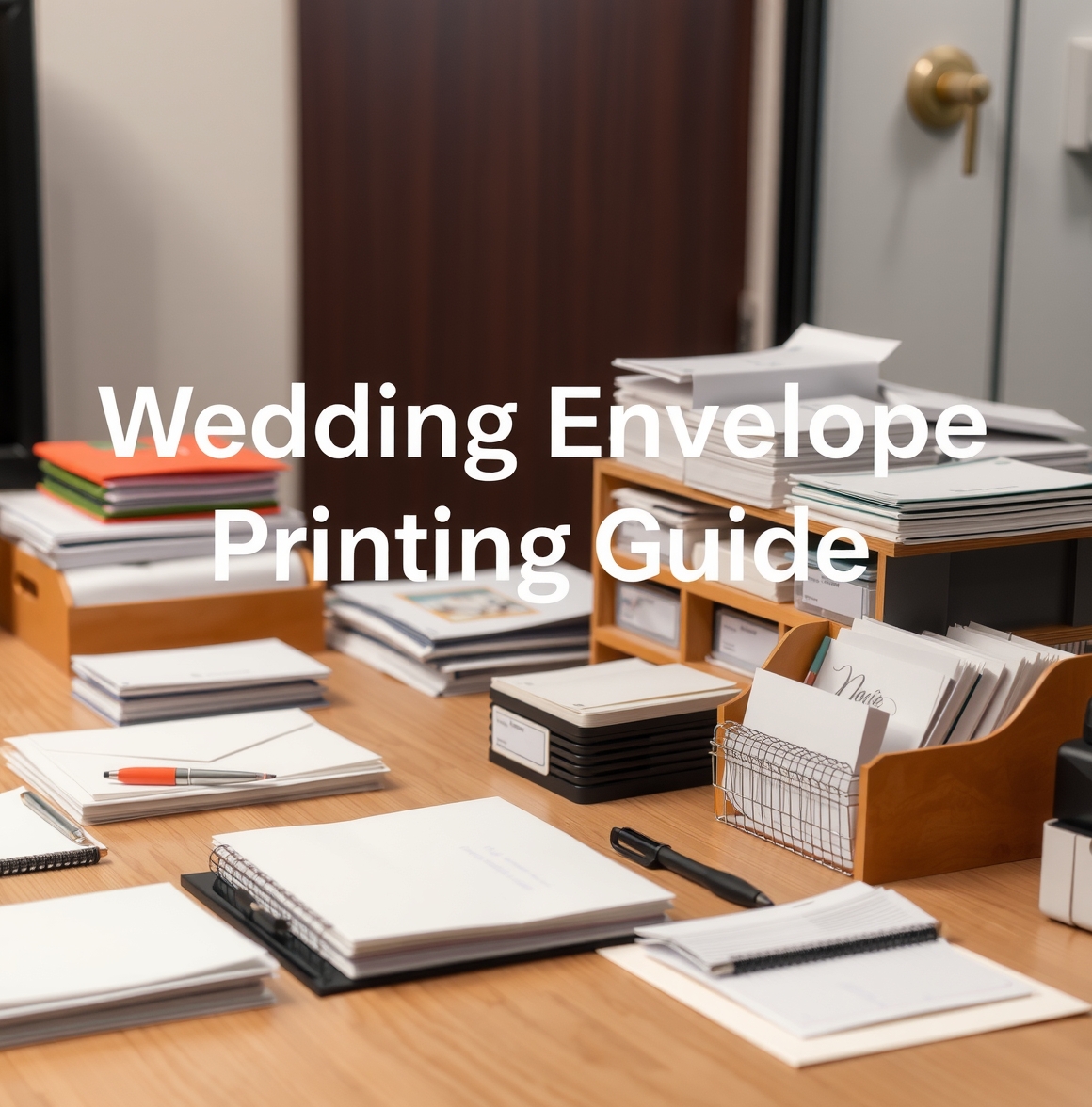 Wedding Envelope Printing Guide