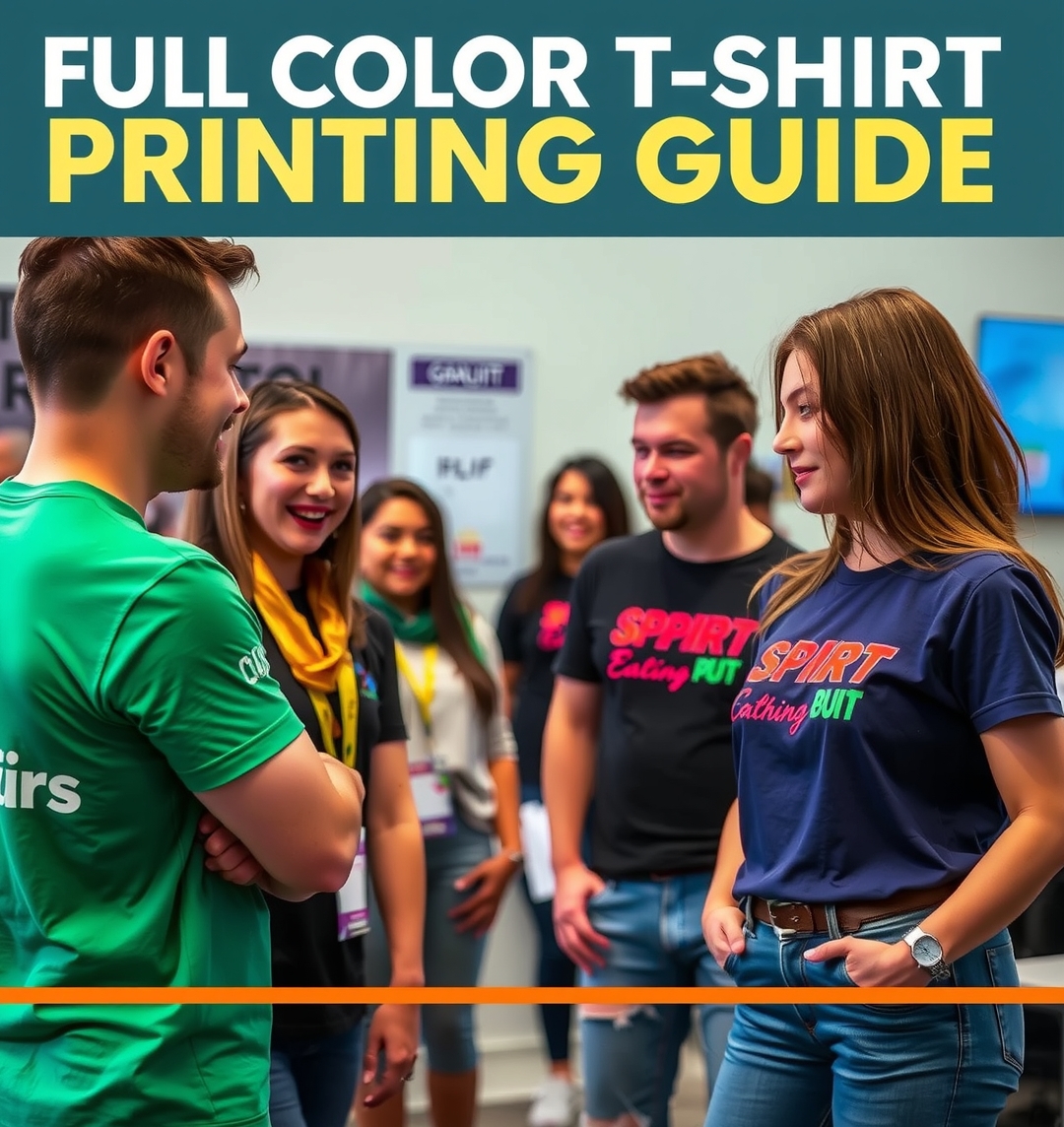 Checklist for Full Color Tshirt Printing Guide