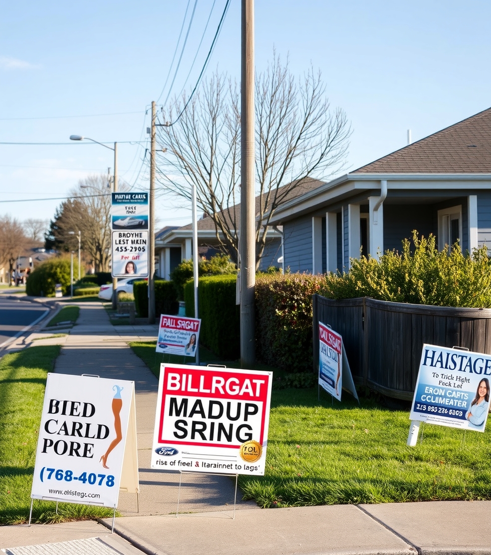 Business Cards and Yard Signs Guide